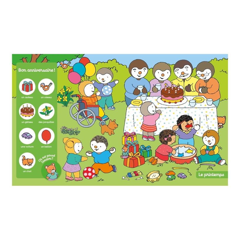 9782095029371-T'choupi - Cherche et trouve les saisons - T'choupi - par Courtin Thierry - livre d'images-P_405225254_3-2
