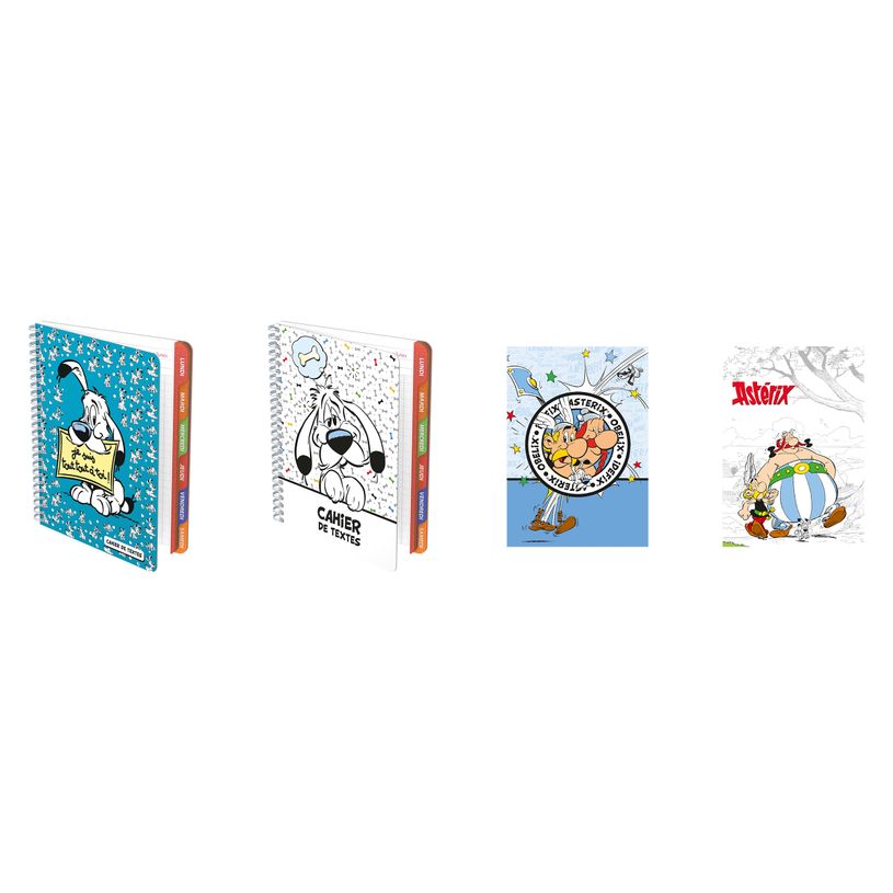 3020120243665-Cahier de texte Astérix - 17 x 22 cm - différents modèles disponibles - Hamelin-P_405225915_1-0