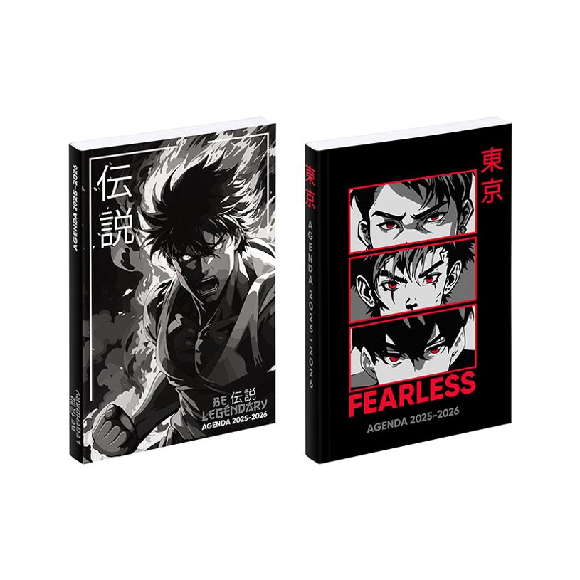 3135257464507-Agenda Manga "boy" - 1 jour par page - 12 x 17 cm - Viquel-P_405226415_1-0