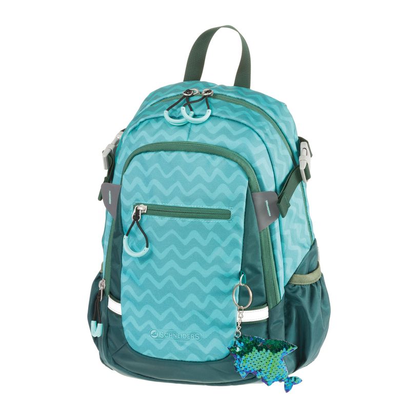 9002638227256-Sac à dos maternelle Maxi WALKER "Sharky" Fantaisie - 2 compartiments coloris petrol-P_405226476_2-0