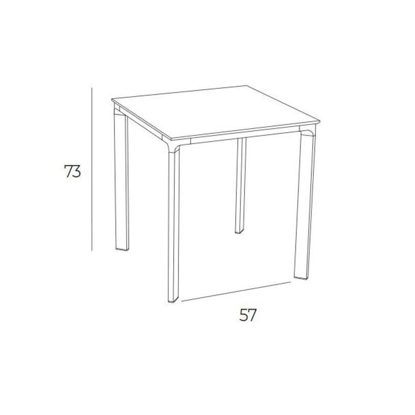 8414376944578-Table 70x70cm MEET - Ezpeleta professionnel - Anthracite-P_405227975_3-2