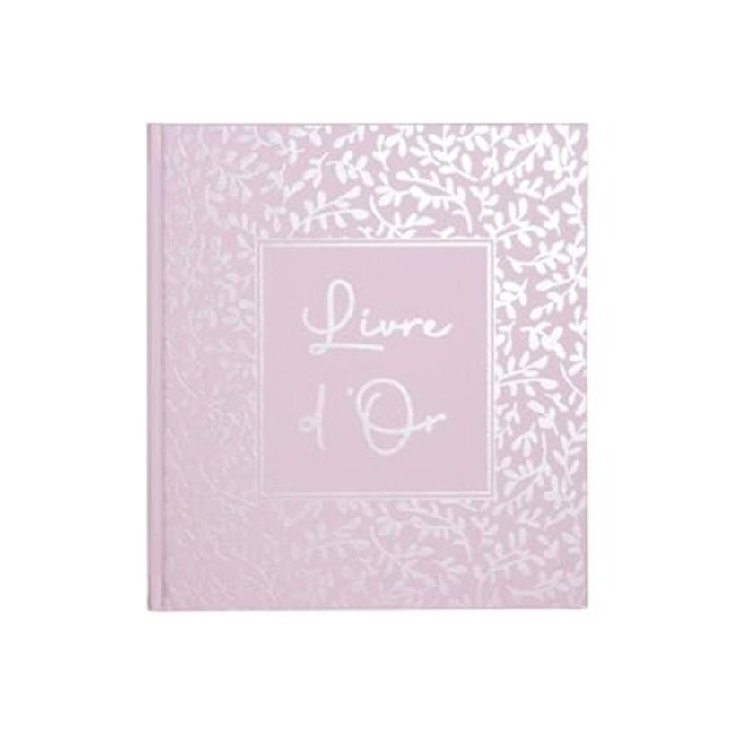 3130630473640-Exacompta Autentik - Livre d'or - 210 x 190 mm - 70 feuilles / 140 pages - papier blanc - motif floral - candy pink cove-P_405229909_2-0