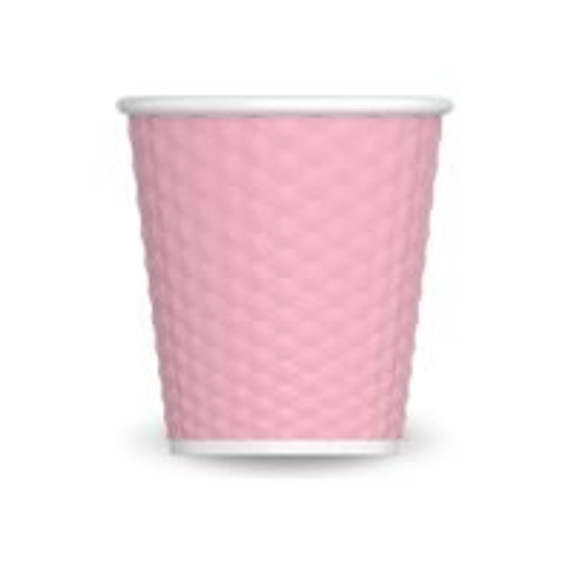 3614300011115-Les Artistes Timeless - Tasse en porcelaine nid d'abeille - 80 ml - rose-P_405230173_1-0
