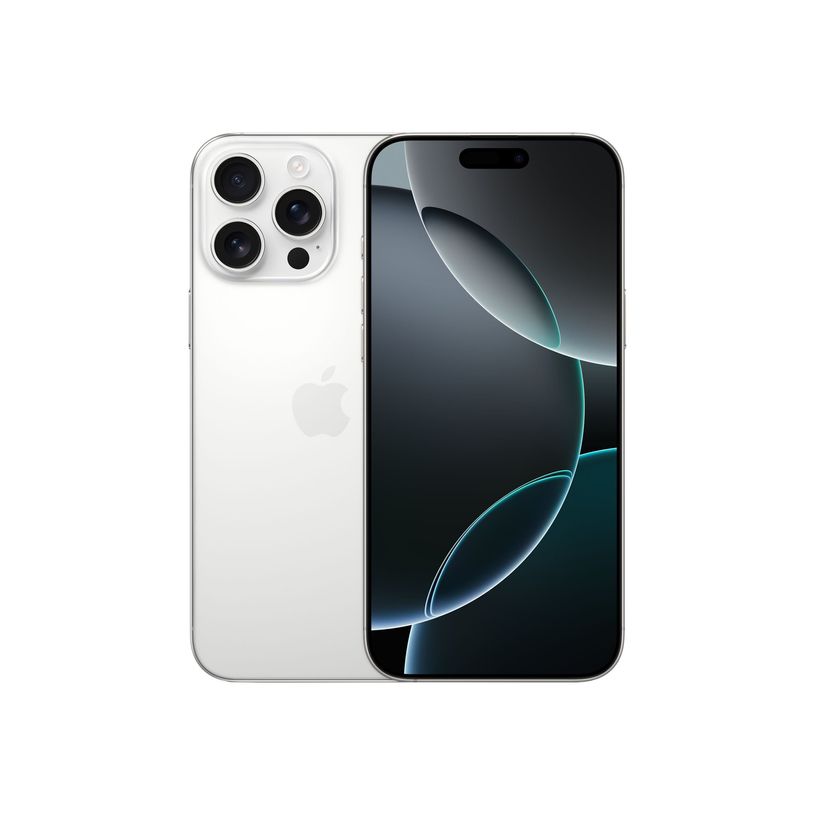 0195949772153-Apple iPhone 16 PRO - Smartphone - 5G - 256 Go - titane blanc-P_405231819_1-0