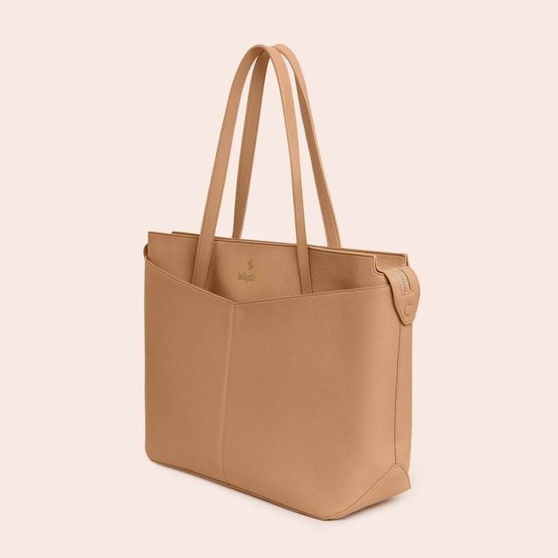 0404052342239-Biopic - Sac Cabas professionnelle - Sofia - camel-P_405234223_3-2