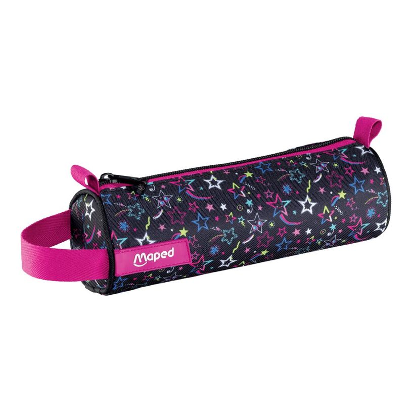3154149329038-Maped Trousse Rond en Polyester avec Fermeture Éclair en Nylon - Étoiles-P_405234311_6-0