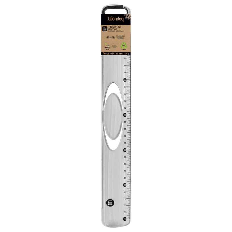 3701254722164-Wonday Tromb'line - Règle - 30 cm - plastique-P_405241136_1-0