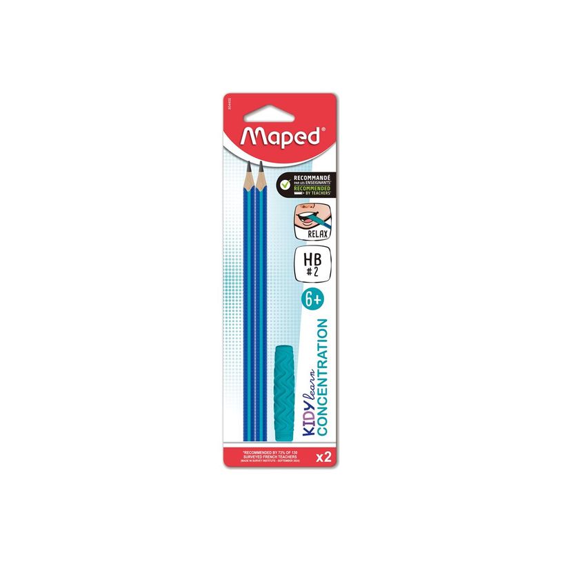 3154148544005-Maped Kidy Learn Concentration - Crayon - HB (pack de 2)-P_405242131_2-0