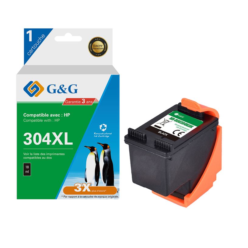 6941881289587-Cartouche compatible HP 304XL - noir - G&G-P_405243064_1-0