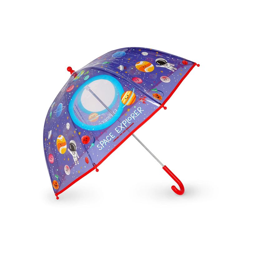 8052694027261-LEGAMI Dancin' in the Rain Space - Parapluie - 4 ans et plus - transparent, coloré-P_405243916_3-1
