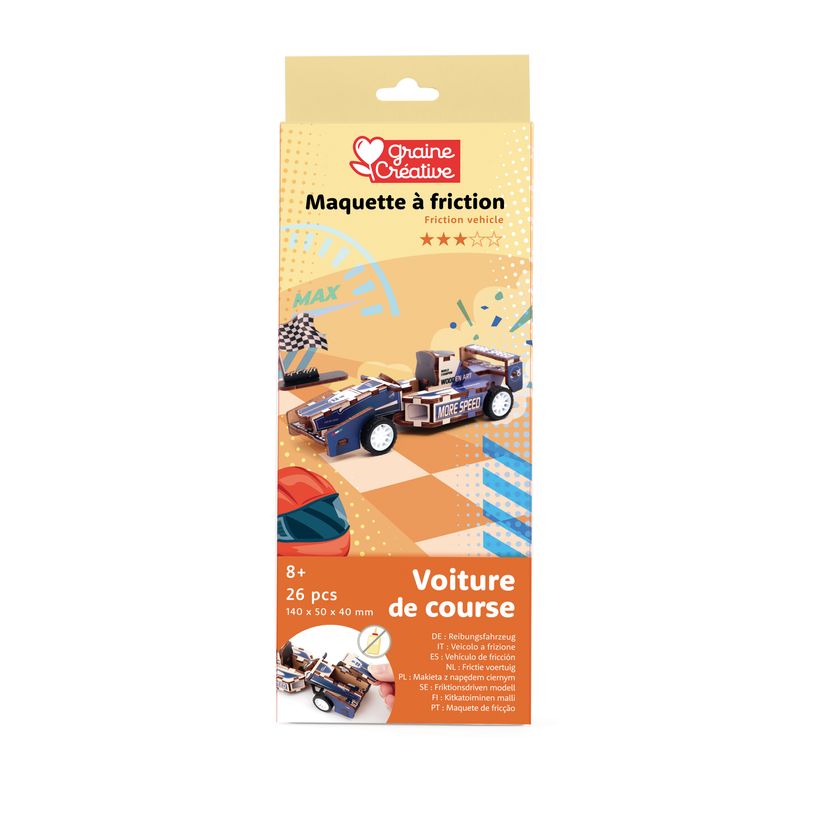 3532436510596-Graine Creative - Racing car - puzzle 3D--0