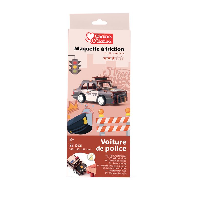 3532436510619-Graine Creative - Police - puzzle 3D--0