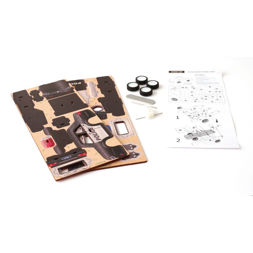 3532436510619-Graine Creative - Police - puzzle 3D--2