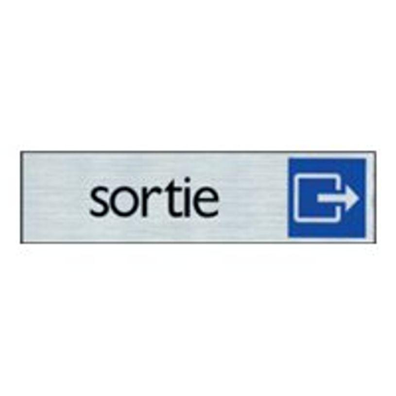 40581958-Pickup - Plaque de signalisation - 165 x 44 mm - sortie-P_4058195_1-0