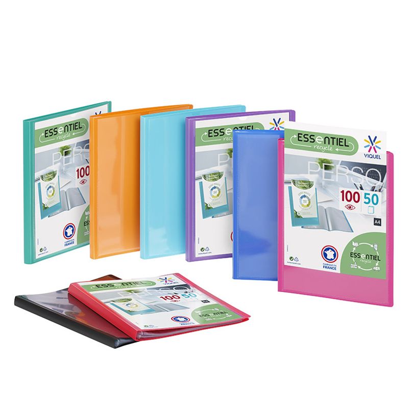 3135254100019-Viquel - Porte vues personnalisable - 100 vues - A4 - disponible dans différentes couleurs-P_41000104_1-0