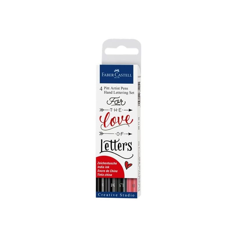 4005402671151-Faber-Castell PITT Artist Pen Handlettering - Pinceau, stylo-bille et ensemble fineliner - permanent - couleurs assorties --P_612630_1-0
