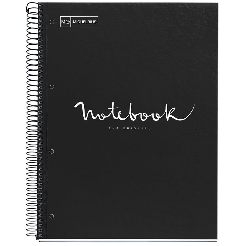 8422593460450-Notebook Emotions, couverture rigide, A4, quadrillage 5x5 mm, 80 feuilles de 1 couleur, Mique-P_615018_1-0