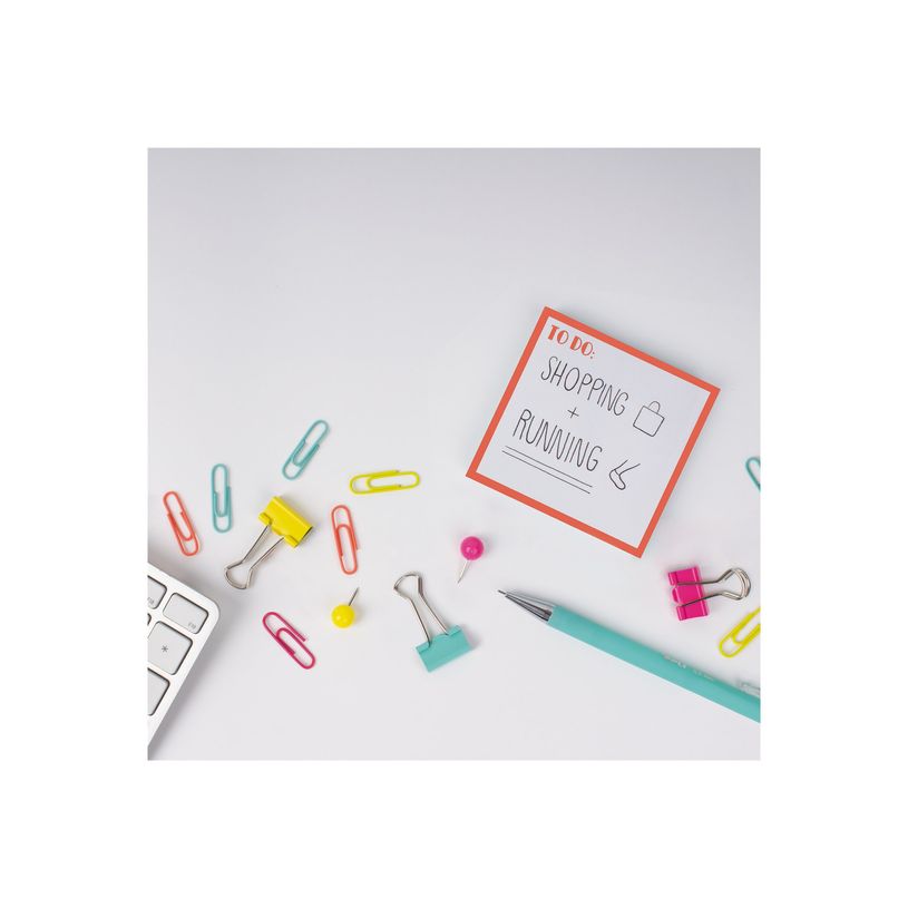 8410782176848-APLI Fluor Collection Office - Set d'accessoire de bureau - pince-notes, trombones et punaise-P_645839_3-0