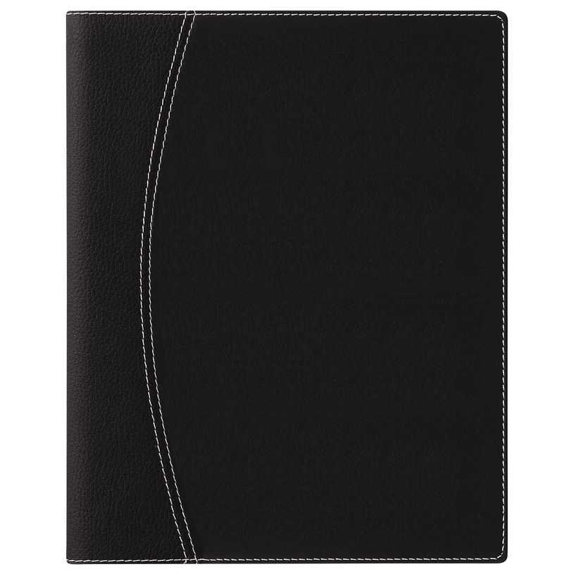5412303124454-Agenda spiralé Genova Omega 27 - 1 semaine sur 2 pages - 21 x 27 cm - noir - Brepols--0