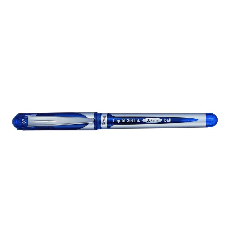 0072512197646-Pentel Energel - Roller capuchon - 0,7 mm - bleu-P_77032131_5-0