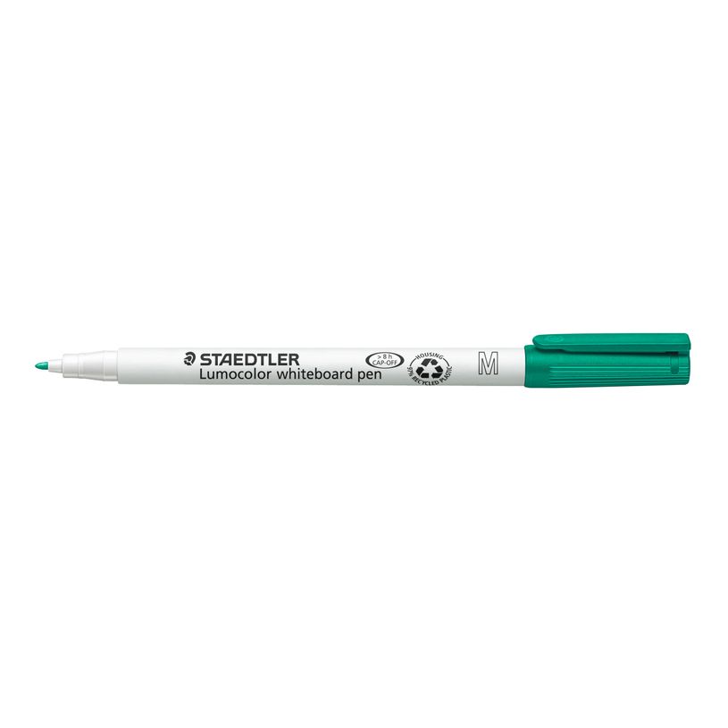 4007817301555-STAEDTLER LUMOCOLOR 301 - Marqueur feutre effaçable - pointe ogive - vert-P_79141337_1-0