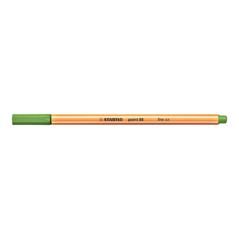 4006381105286-STABILO Point 88 - Feutre fin - 0.4 mm - vert clair-P_79144847_1-0