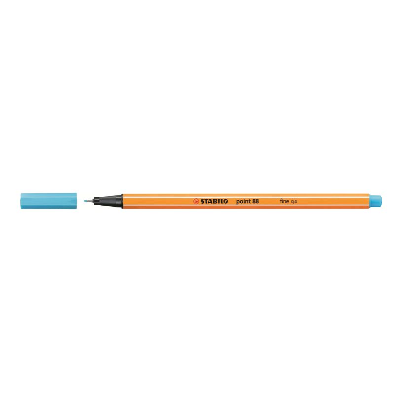 4006381333931-STABILO Point 88 - Feutre fin - 0.4 mm - bleu azur-P_79144857_2-1