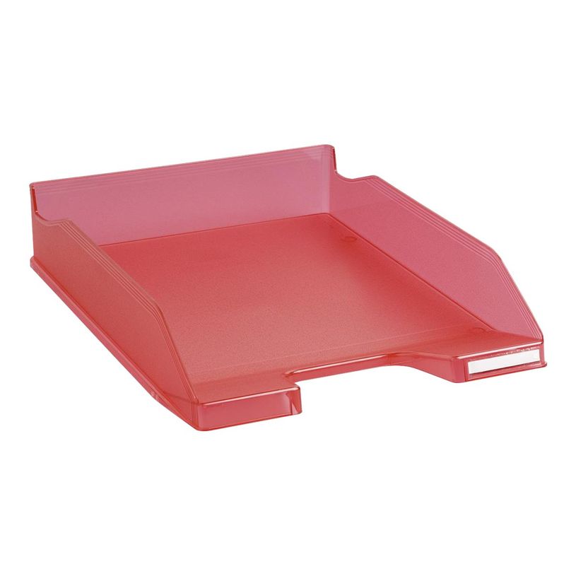 9002493018099-Exacompta COMBO - Corbeille à courrier framboise translucide-P_79145202_2-1