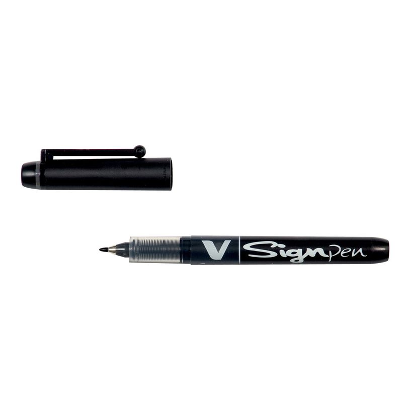 4902505134654-Pilot V Sign Pen - Feutre - pointe moyenne - noir-P_79145645_1-0