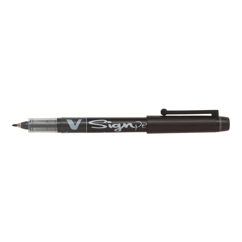 4902505134654-Pilot V Sign Pen - Feutre - pointe moyenne - noir-P_79145645_2-1