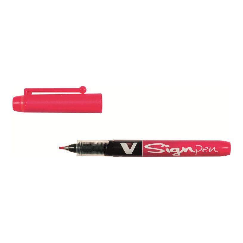 4902505134661-Pilot V Sign Pen - Feutre - pointe moyenne - rouge-P_79145647_1-0