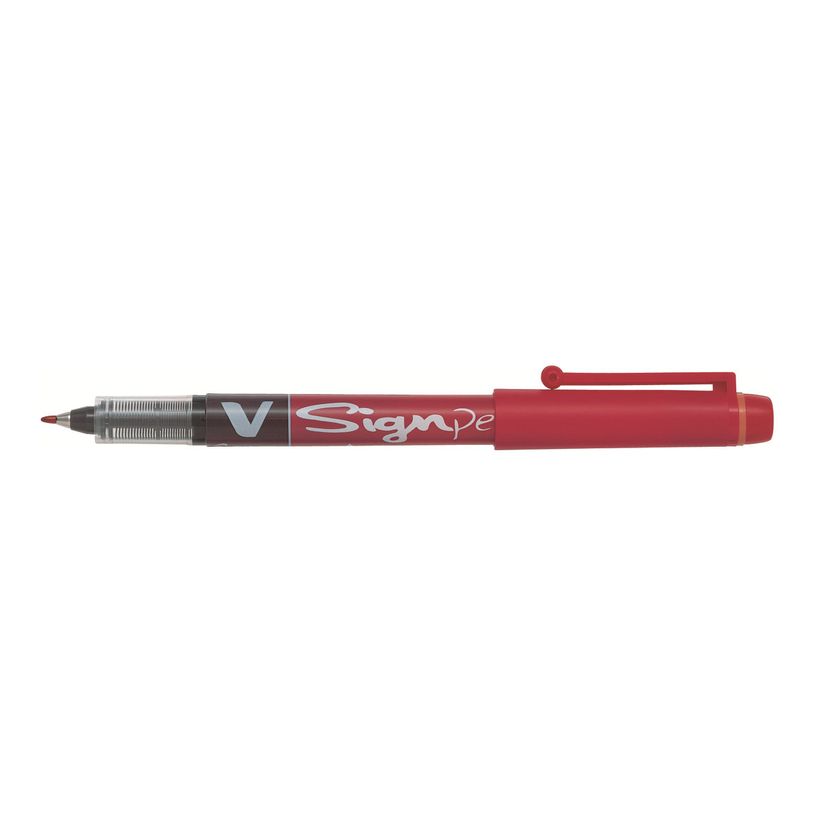 4902505134661-Pilot V Sign Pen - Feutre - pointe moyenne - rouge-P_79145647_2-1