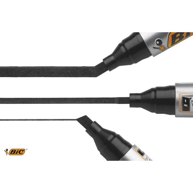 3086129999736-BIC MARKING 2300 - Marqueur permanent - pointe biseau - noir-P_79145732_6-3