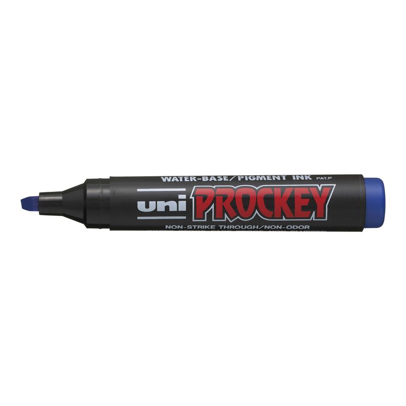 4902778917206-UNI PROCKEY PM - Marqueur permanent - pointe biseau - bleu-P_79145788_1-0
