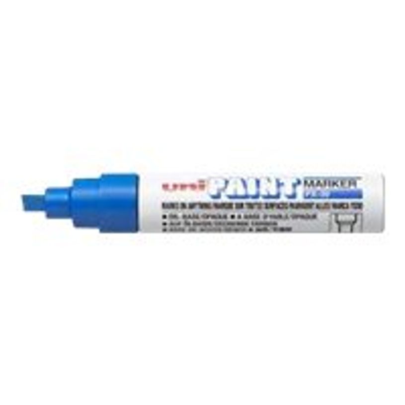 4902778917367-UNI PAINT PX - Marqueur permanent - pointe biseau - bleu-P_79145826_1-0