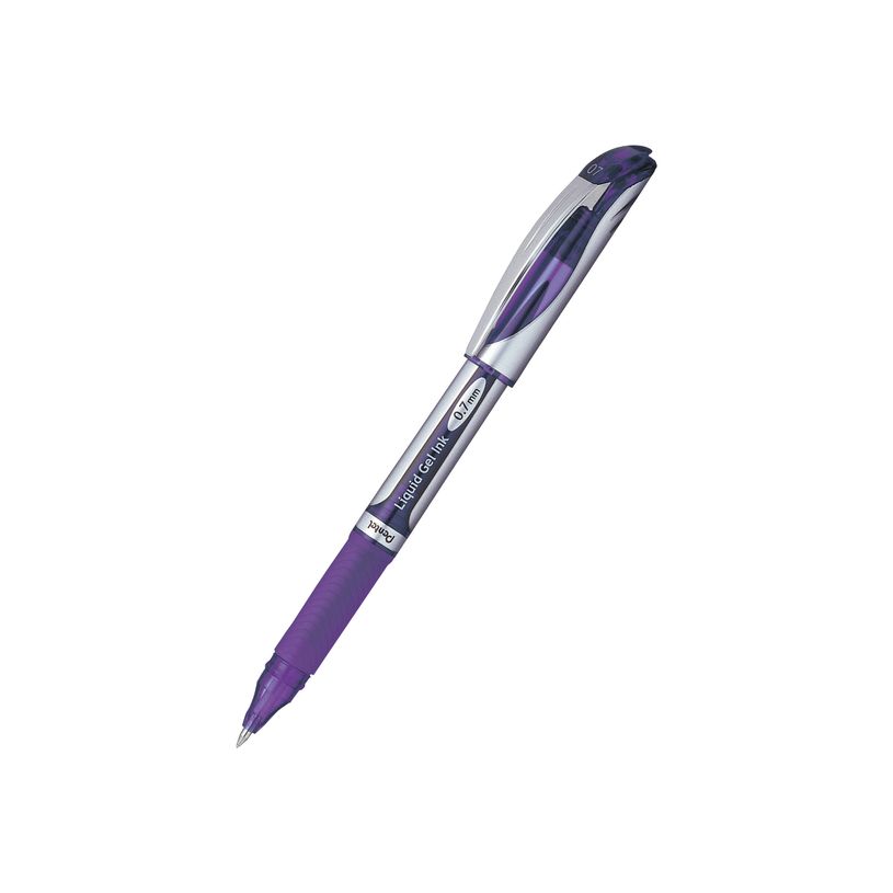 725122015038-Pentel Energel - Roller capuchon - 0,7 mm - violet-P_79147510_4-0