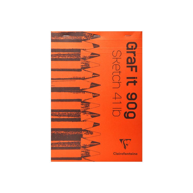 3329680966237-Clairefontaine Graf It - Carnet de croquis - 80 feuilles - A4 - 90 gr - blanc-P_79152920_1-0