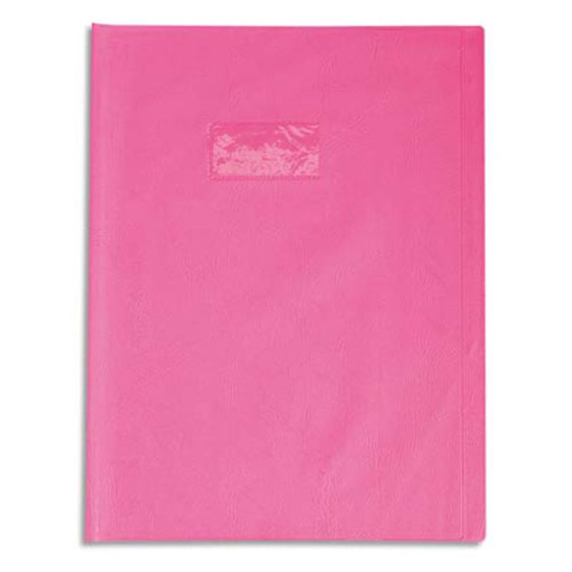3210330722092-Calligraphe - Protège cahier sans rabat - A4 (21x29,7 cm) - rose-P_79345625_1-0
