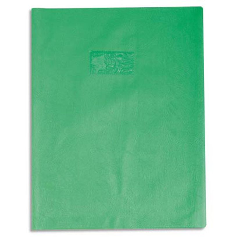 3210330724058-Calligraphe - Protège cahier sans rabat - 24 x 32 cm - vert-P_79345633_1-0