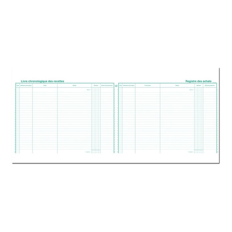 3130630044109-Exacompta - Registre des recettes/achats pour auto-entrepreneurs - 24 x 32 cm-P_79347006_2-1
