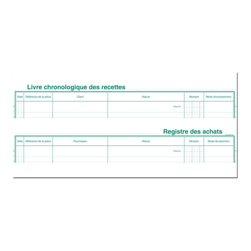 3130630044109-Exacompta - Registre des recettes/achats pour auto-entrepreneurs - 24 x 32 cm-P_79347006_3-2