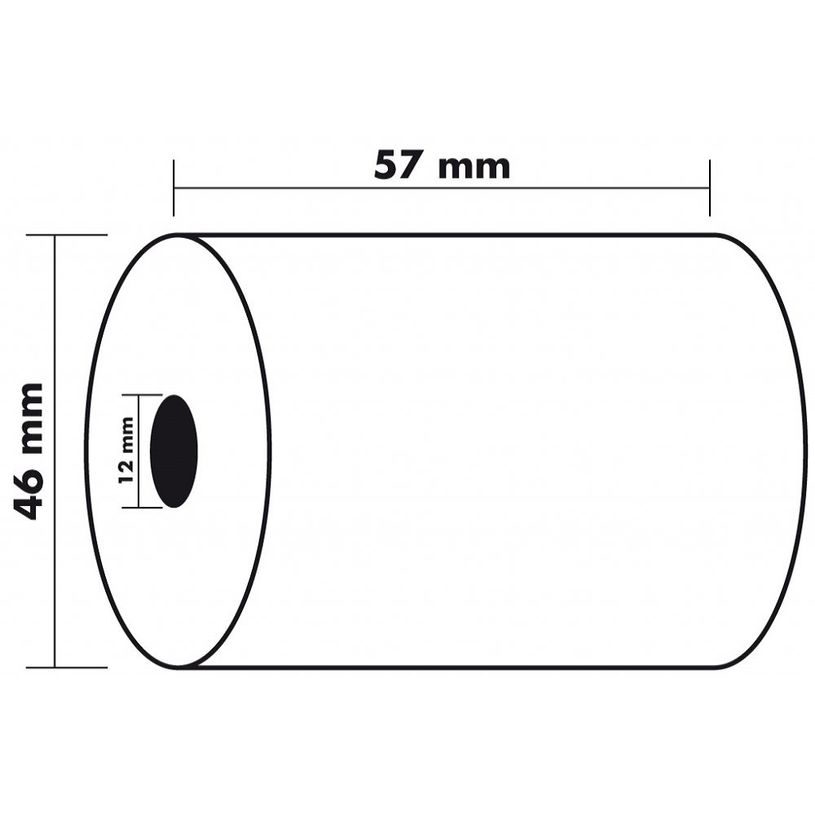 3130632409050-Exacompta - 50 Bobines thermiques - rouleaux TPE - 57 x 46 x 12 mm - sans Bisphénol A-P_79350958_3-2