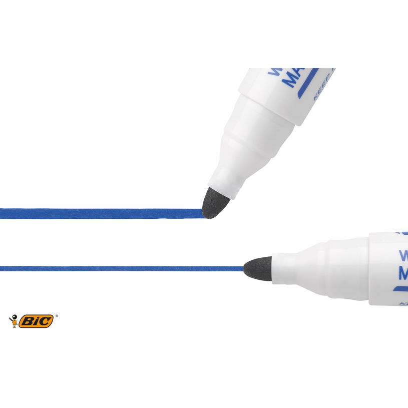 3086129999620-BIC VELLEDA 1701 - Marqueur effaçable - pointe ogive - bleu-P_79351098_4-3