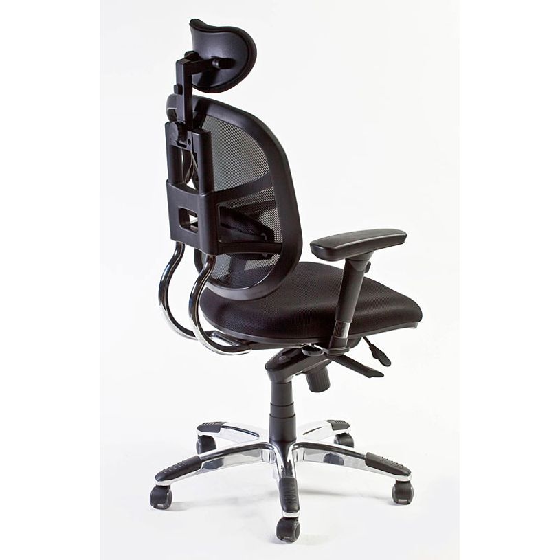 3760185022415-Fauteuil de bureau TECKNET - accoudoirs réglables - appuie-tête réglable - noir-P_79352459_3-2
