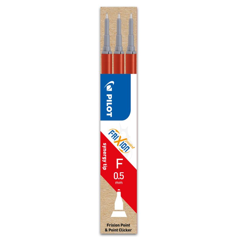 4902505401992-Pilot Frixion Point - 3 Recharges pour rollers effaçables - 0,5 mm - rouge-P_79354317_1-0