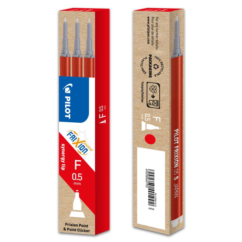 4902505401992-Pilot Frixion Point - 3 Recharges pour rollers effaçables - 0,5 mm - rouge-P_79354317_2-1