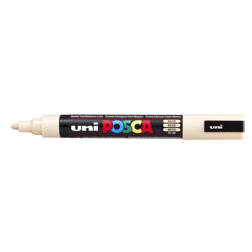 4902778107461-Posca - Marqueur peinture pointe moyenne - beige-P_79360274_1-0