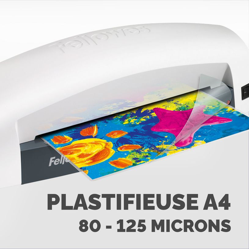 0043859624362-Fellowes Lunar A4 - Plastifieuse A4 - de 80 à 125 microns - anti-bourrage-P_79360855_7-3