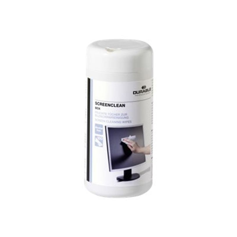4005546570990-Durable Screenclean Box - boite de 100 lingettes imprégnées-P_79361684_3-1