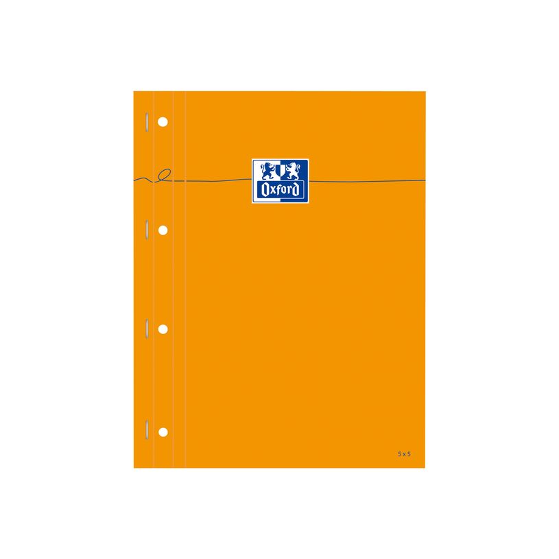 3020121062890-Oxford - Bloc notes - A4 + - 160 pages - petits carreaux - perforé-P_79364183_2-0